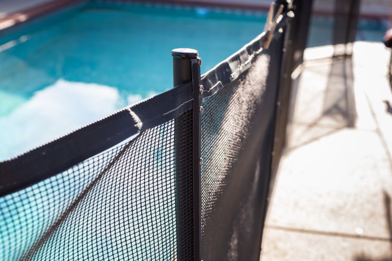 Weather-Resistant Mesh Fence