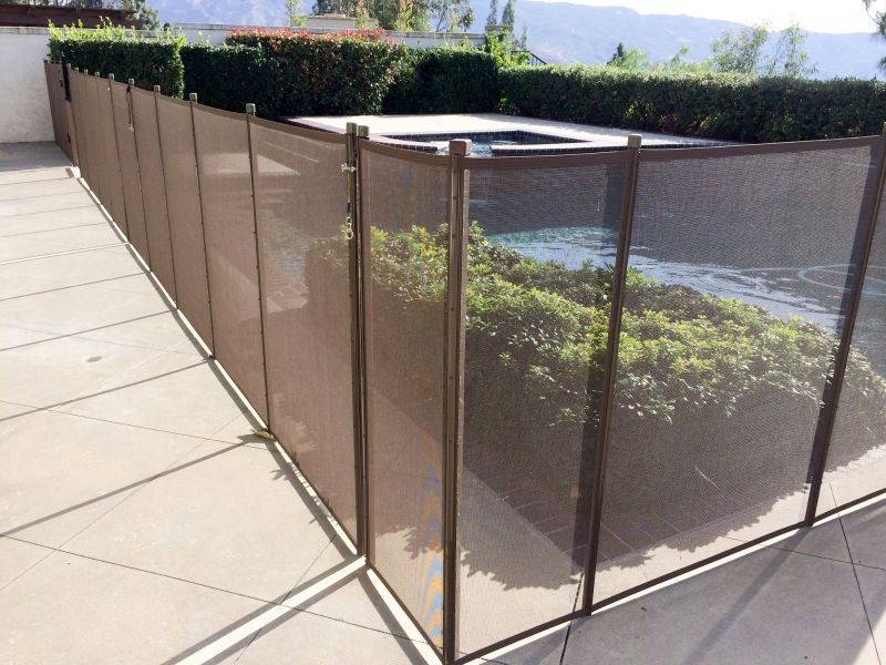 Removable Mesh Fence Panel
